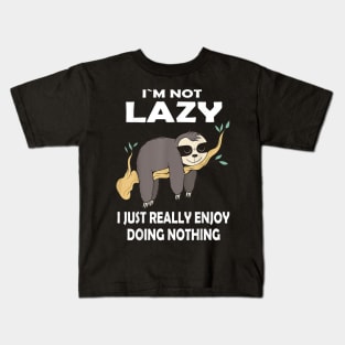 Cute sloth Kids T-Shirt